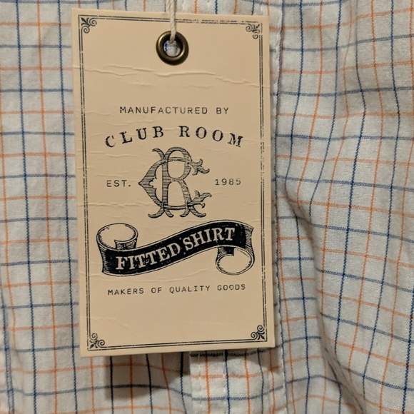 Club Room button up men's shirt NWT - Picture 6 of 7